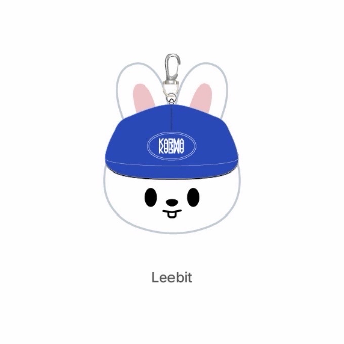 李畢 Leebit 棒球帽娃 大頭吊飾