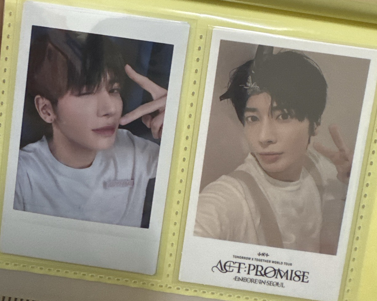 日安顯拍立得+首安顯特典卡