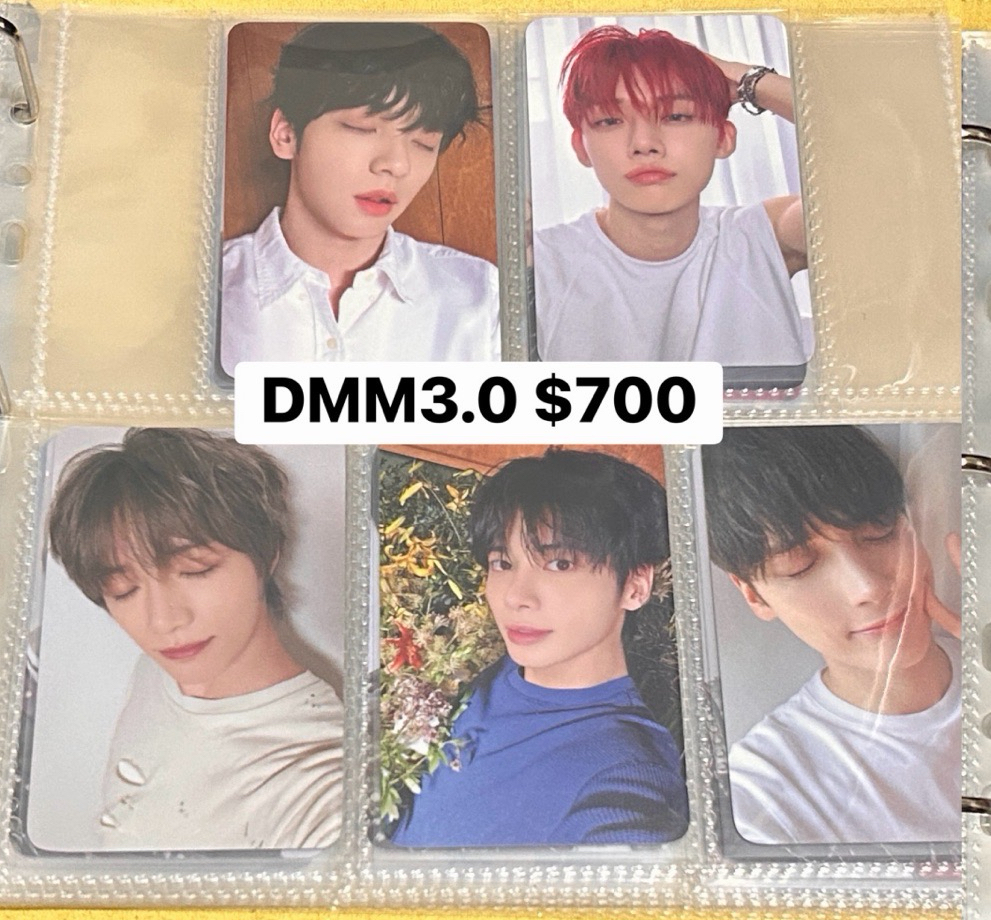 TXT 迷七 DMM3.0特典卡 ㄧ套
