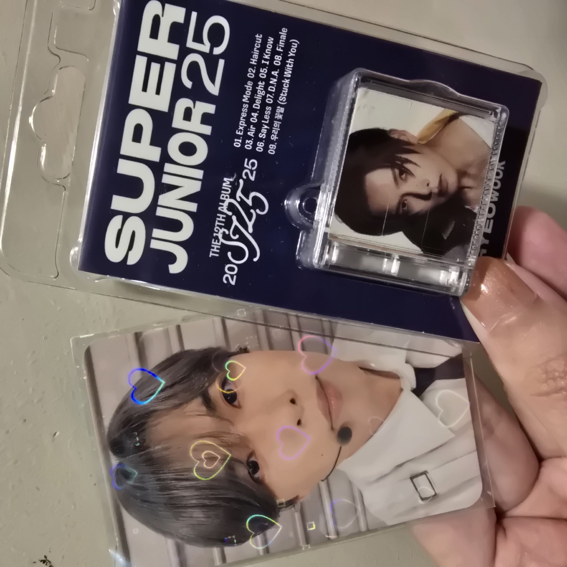 正規12 mumo 特典卡+smini 金厲旭set