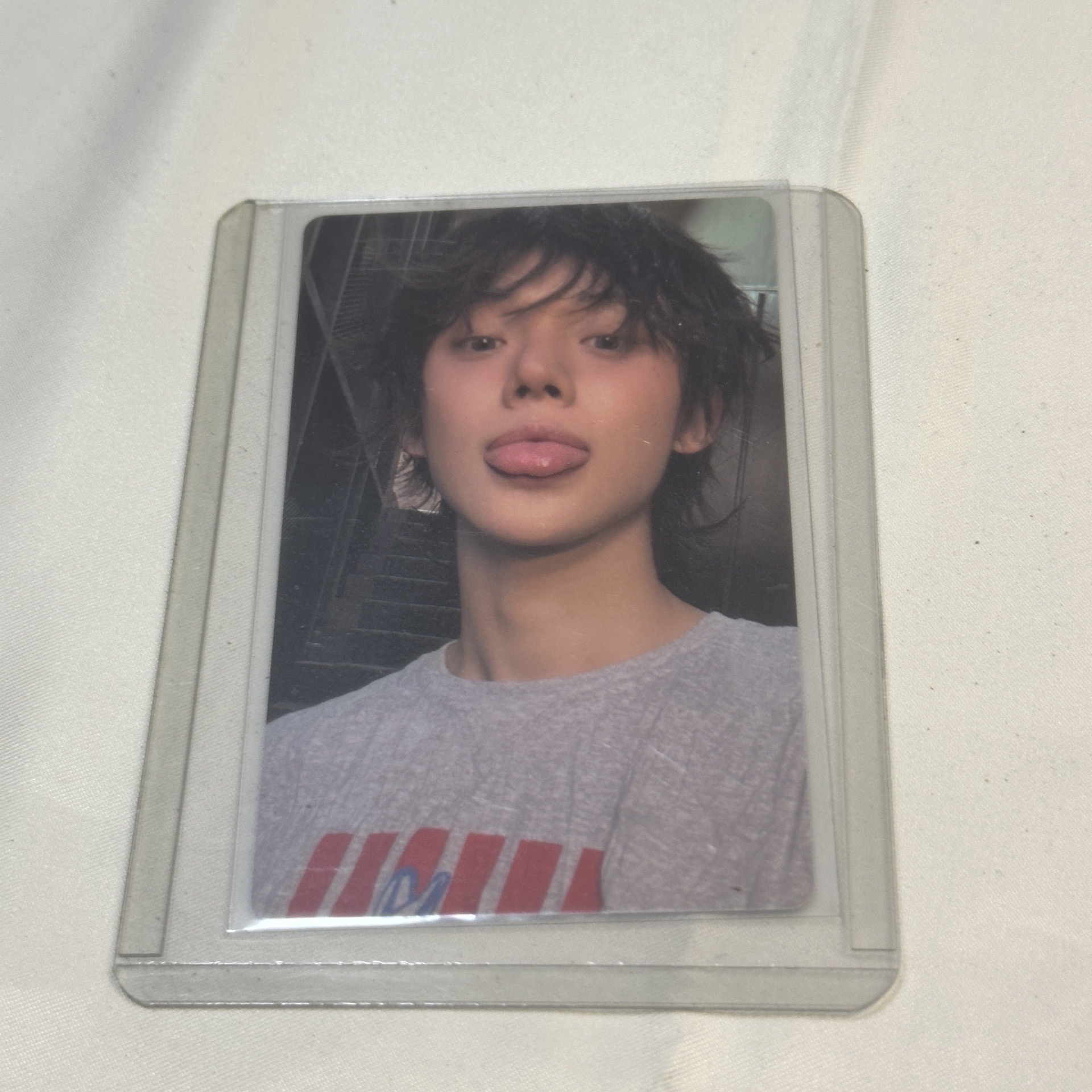 崔然竣 正四 wvs weverse 單封特典 吐舌