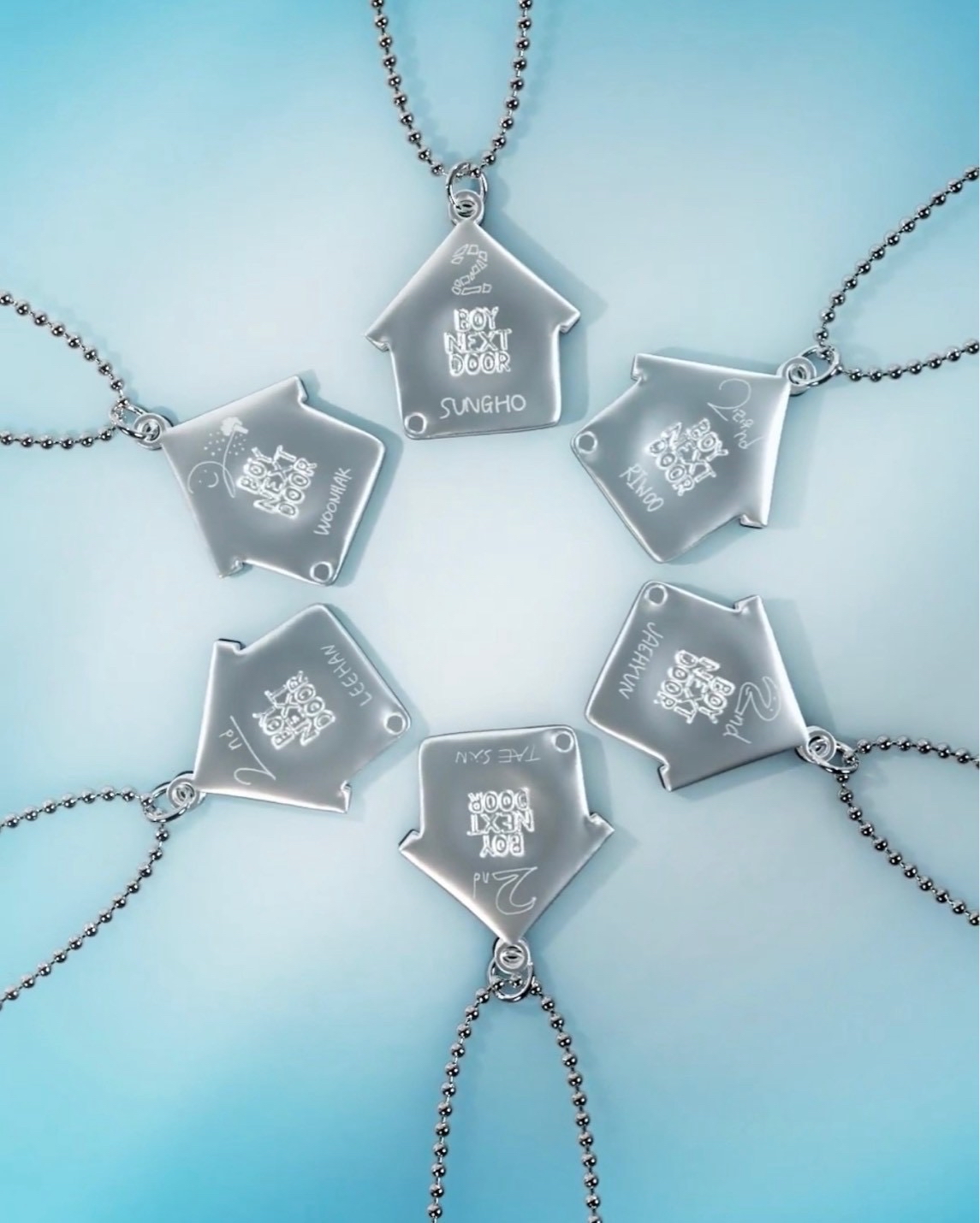 全新現貨 BOYNEXTDOOR 兩週年項鍊