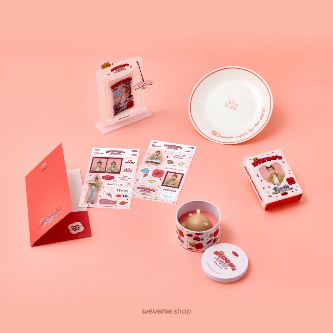 全新現貨 RIWOO 生日禮 Double The Fun Party