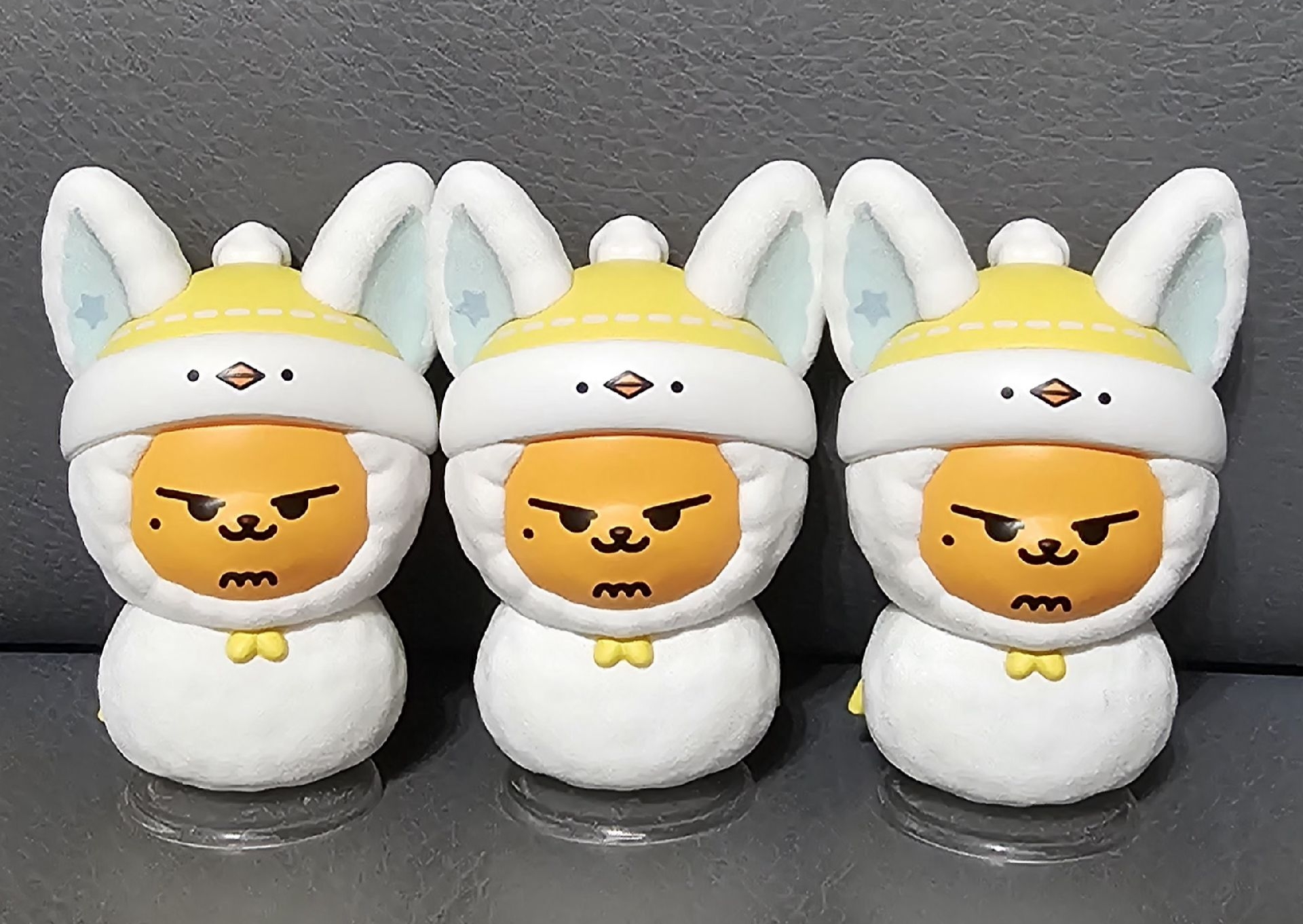 角巴兔PPULBATU 黃春雪人公仔(也可換成栗嘻雪人