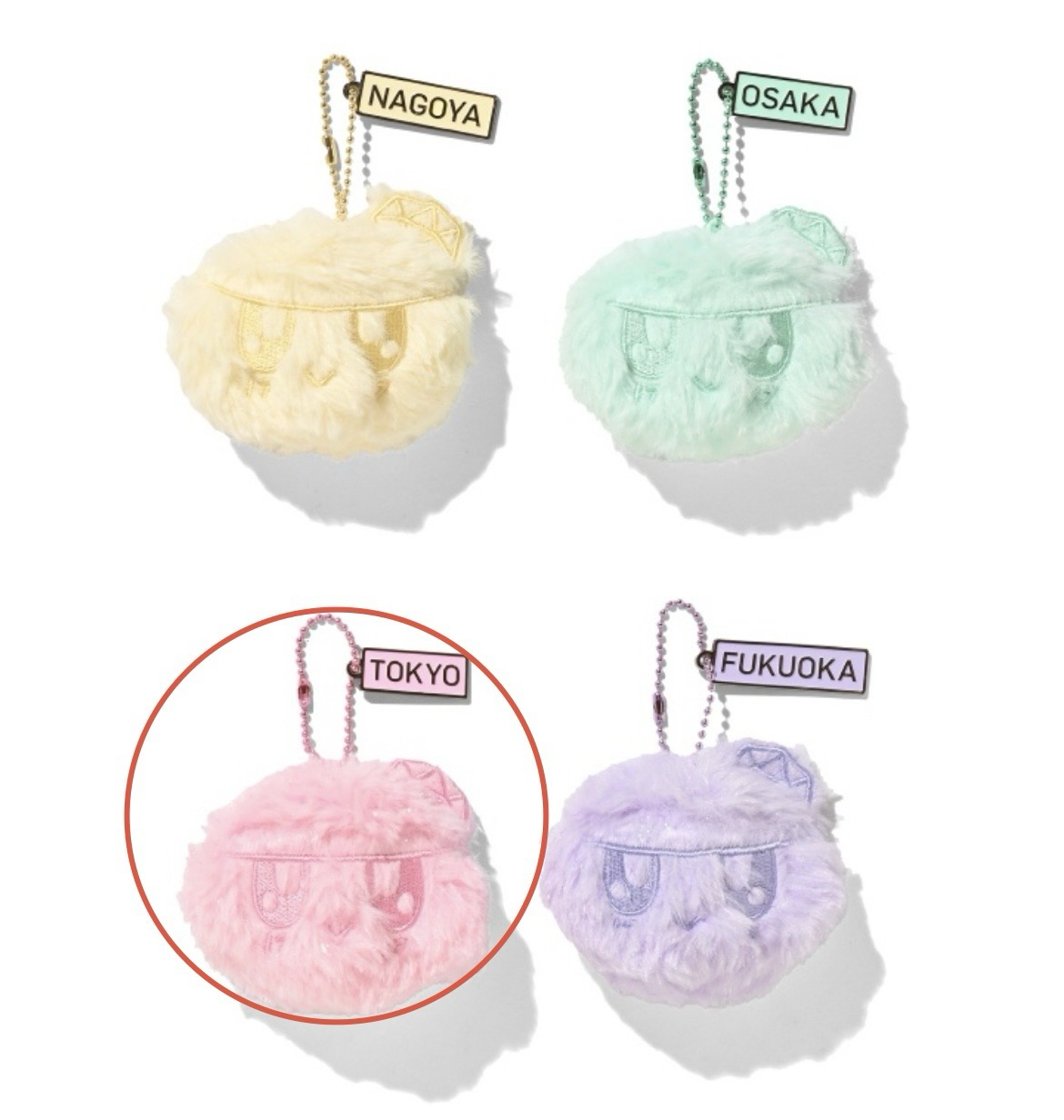 NEW_日巡東京限定週邊 粉色蹦蹦