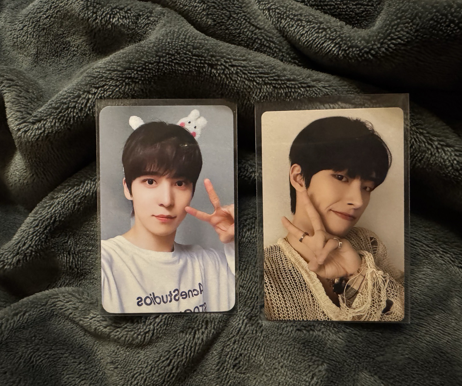 超可愛兔兔髮箍 潤浩 GH1 DMM 特典卡（贈同期造型旼琦卡 大竹馬一起比✌🏻🤩）稀有卡