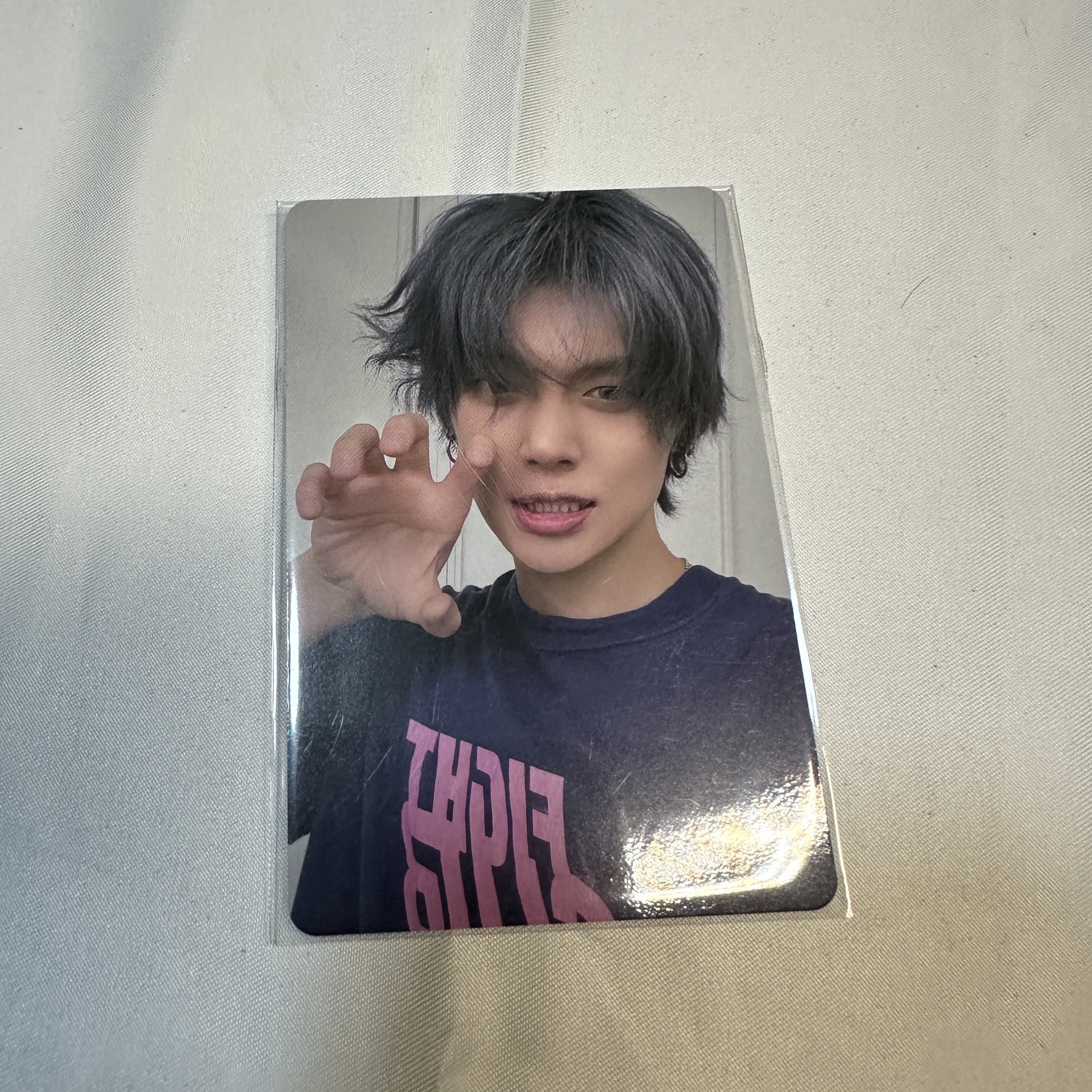 崔然竣 NO LABELS 日咖 特典卡 貓爪