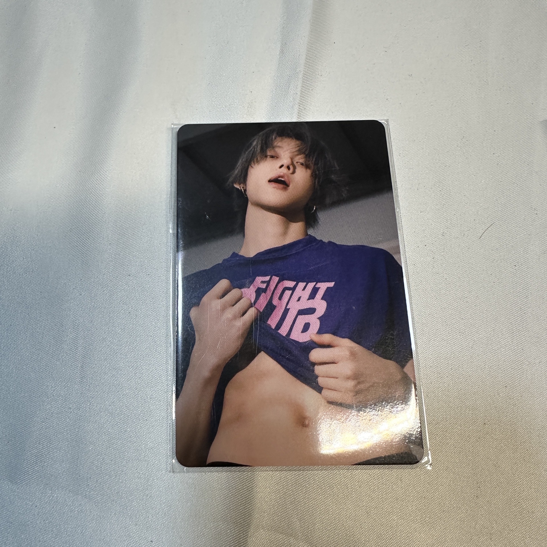 崔然竣 NO LABELS 日咖 特典卡 腹肌