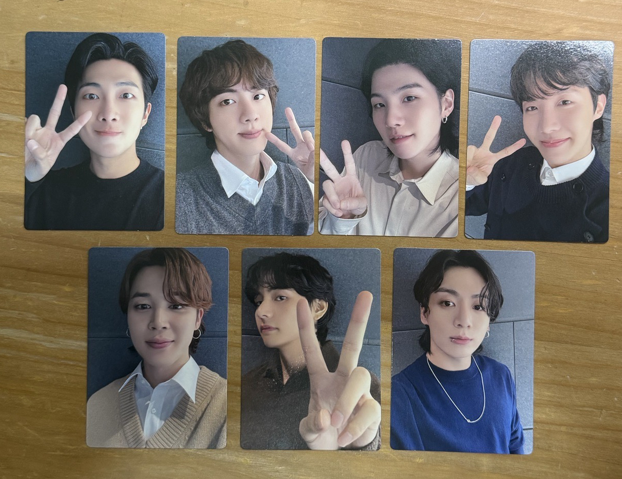 BTS 11期會員禮小卡