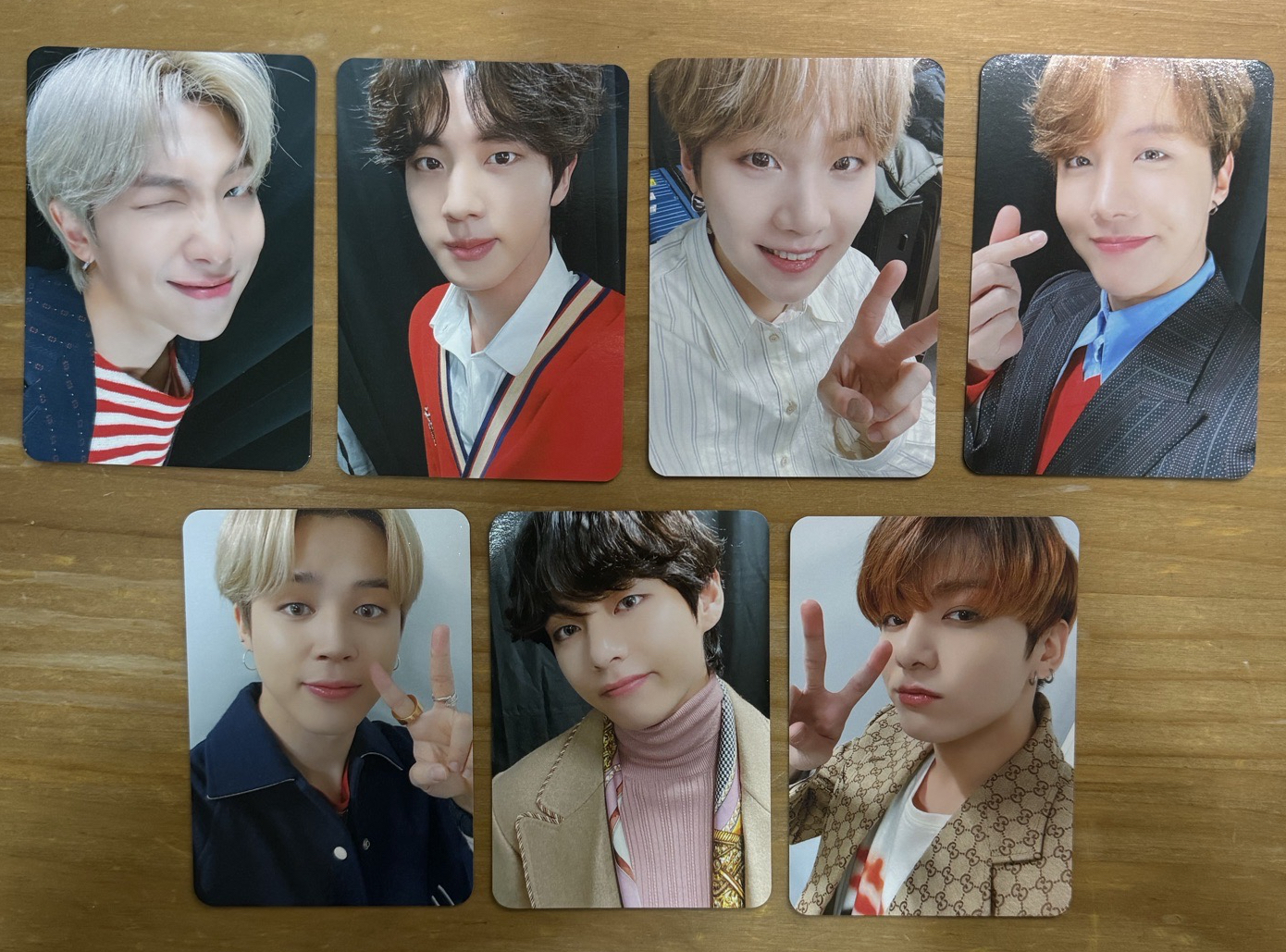 BTS 特別版手燈卡