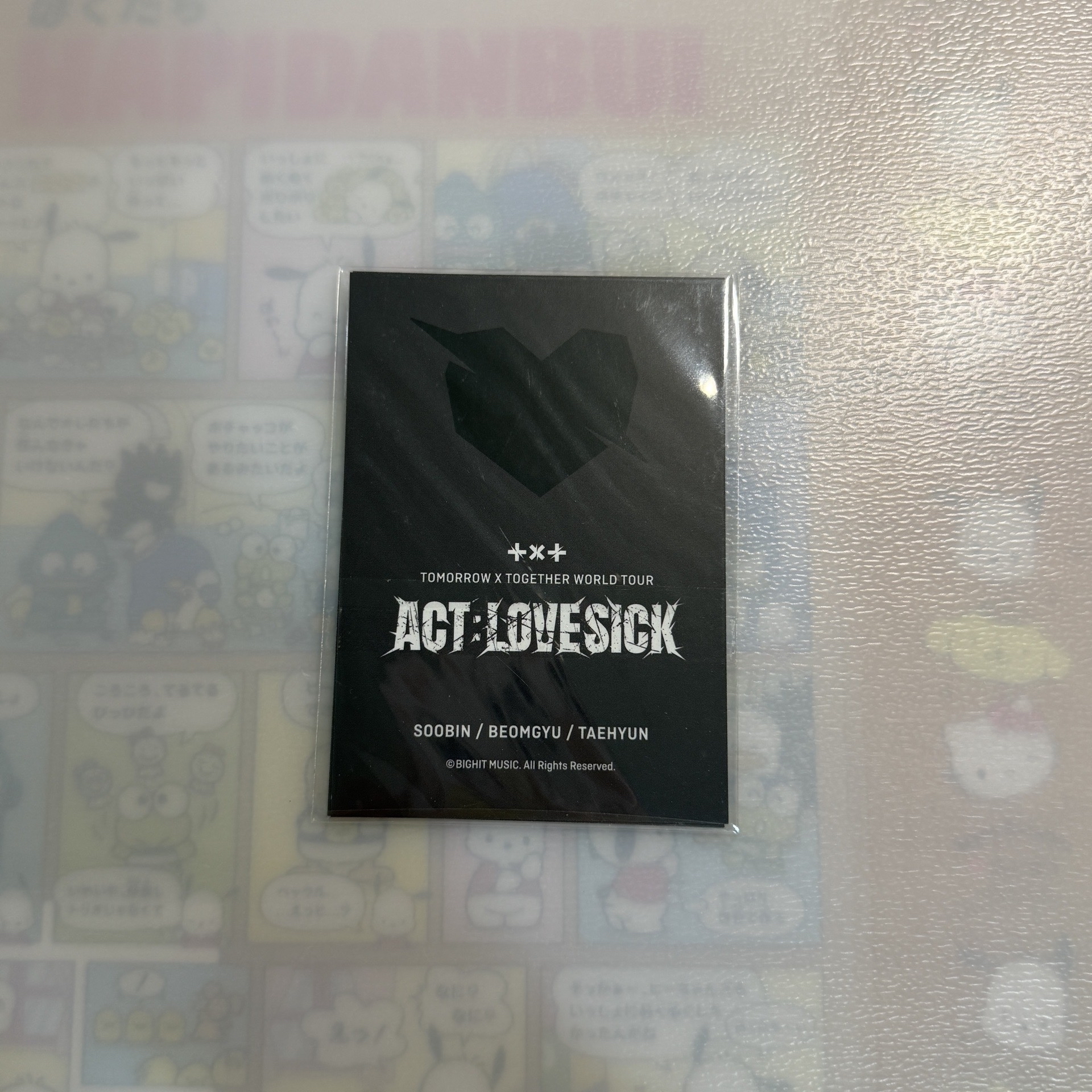 22巡迴 lovesick 包包卡一套