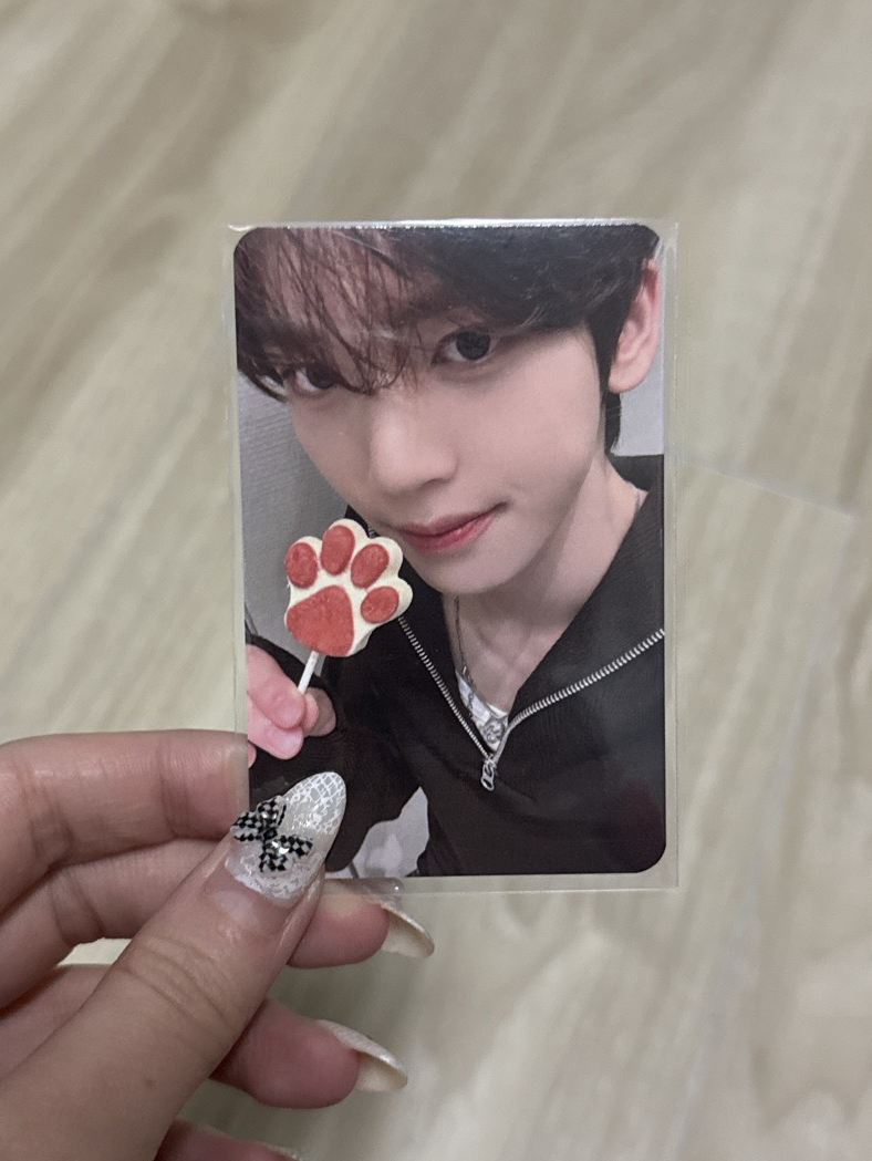 MBC打歌卡 韓維辰貓爪棒棒糖