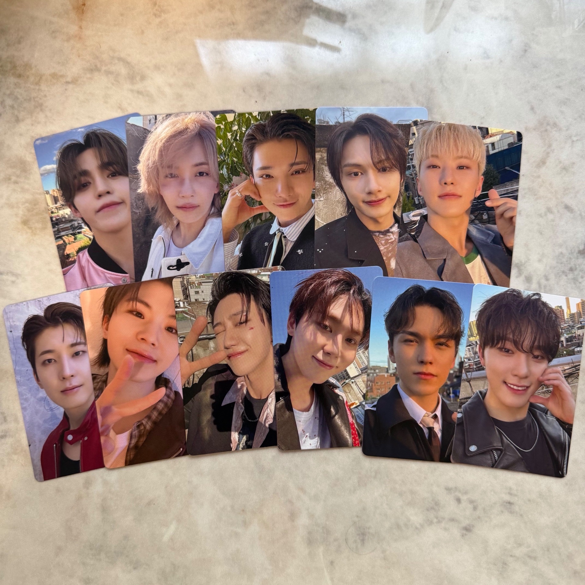 seventeen 十期會員禮小卡 