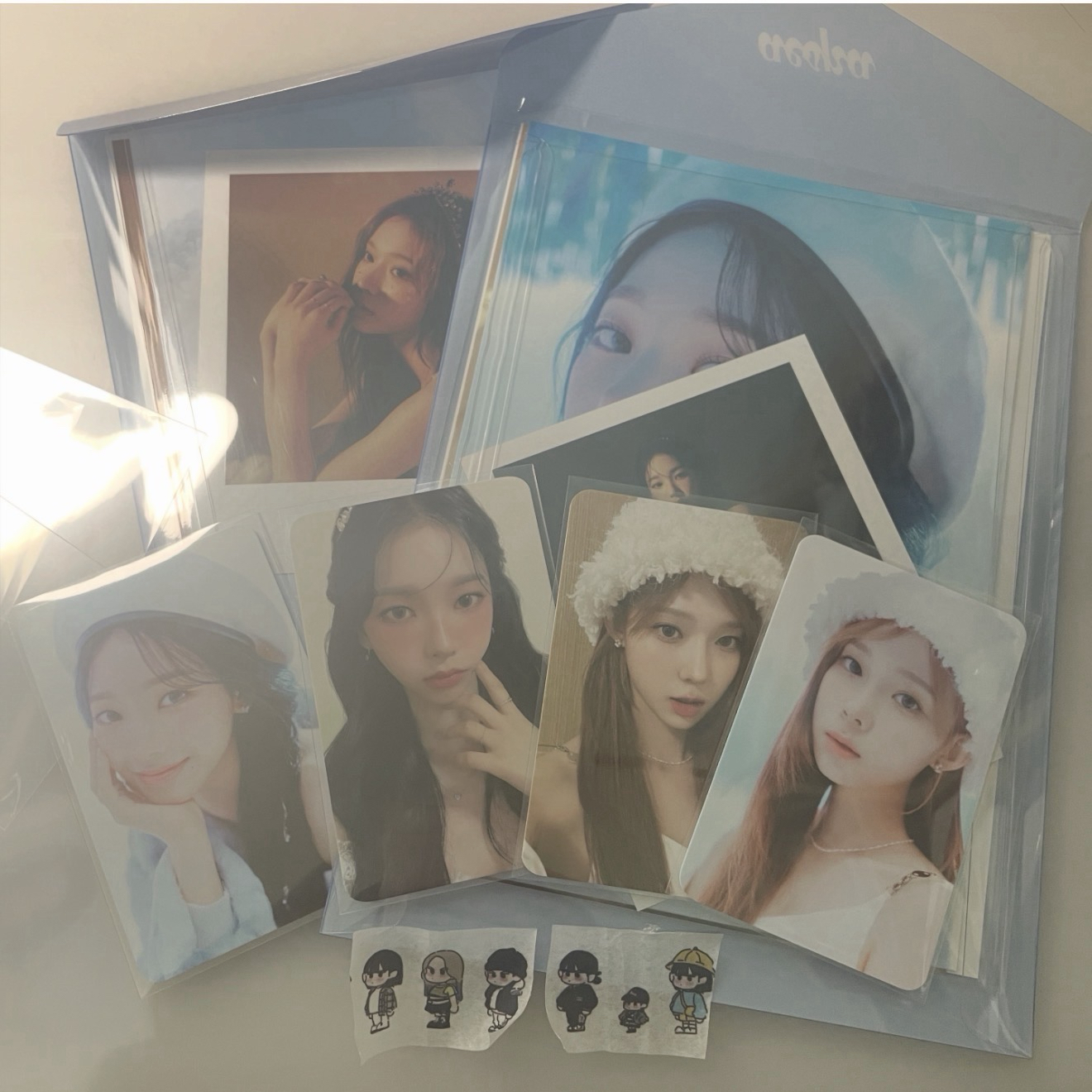 aespa 2023年曆 照片組 Winter Karina 雪帽 公主 整組出售