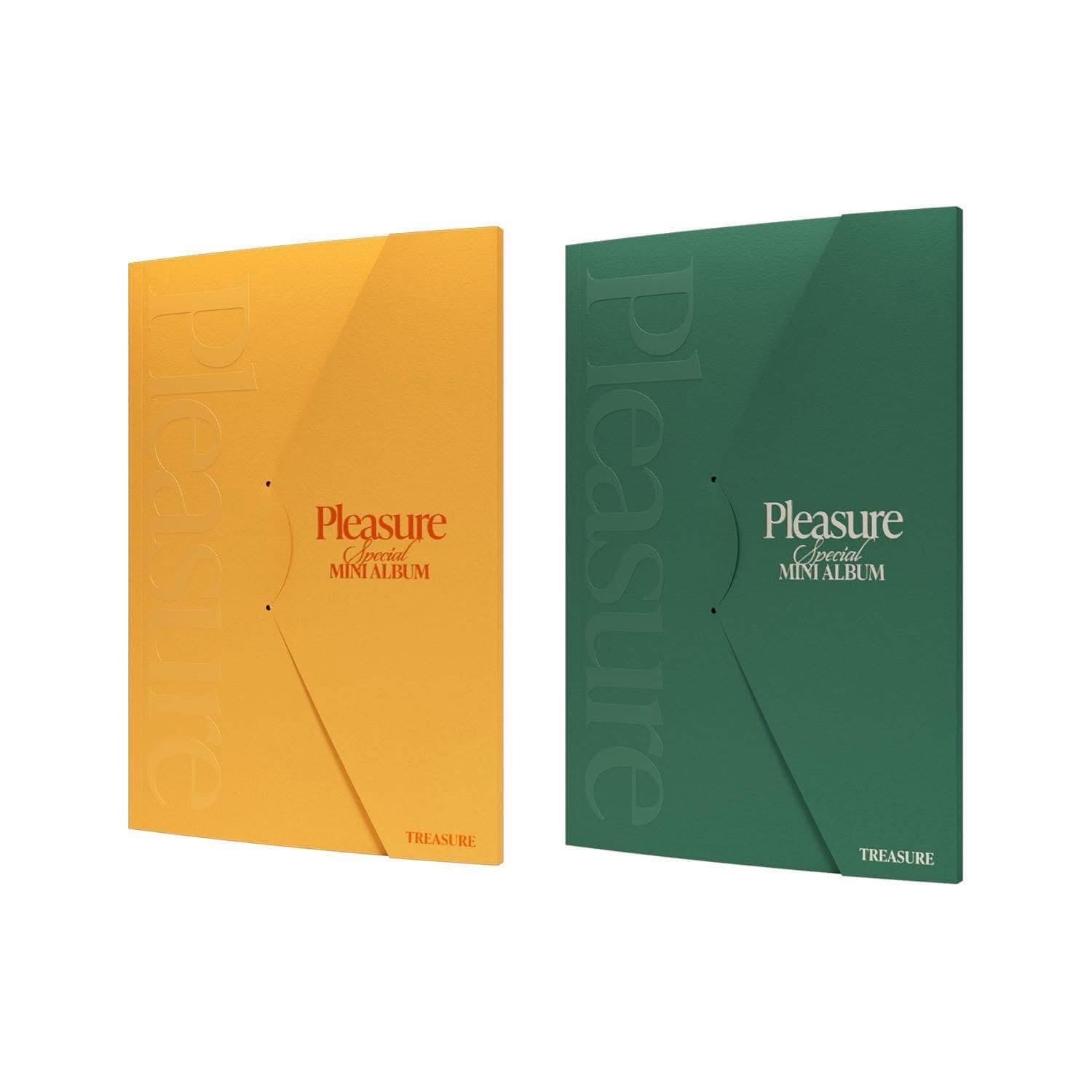 treasure-pleasure special mini album未拆全專綠版