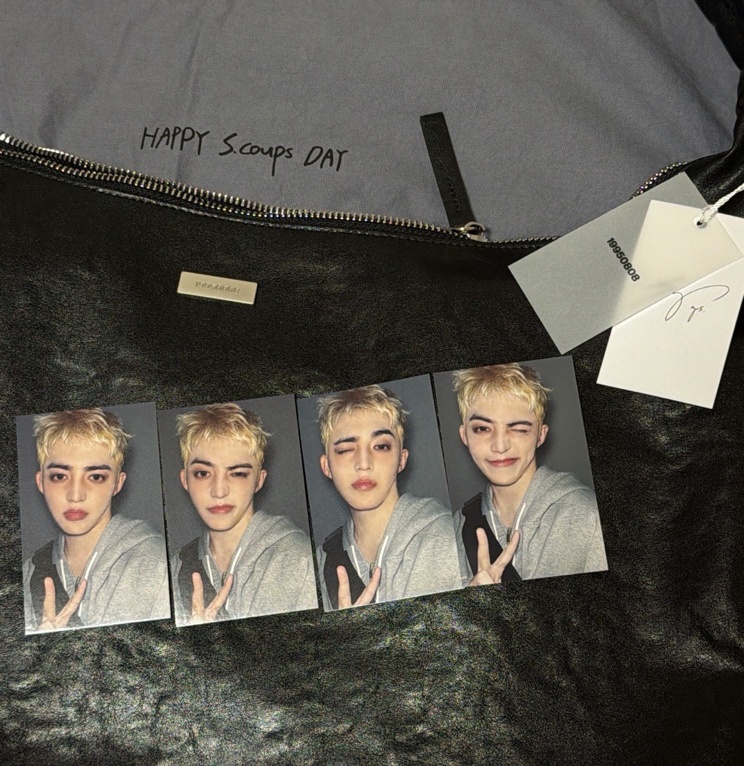 HAPPY S.COUPS DAY [CROSS BAG] 生日禮盒 ver.5 (僅四張小卡)🍒