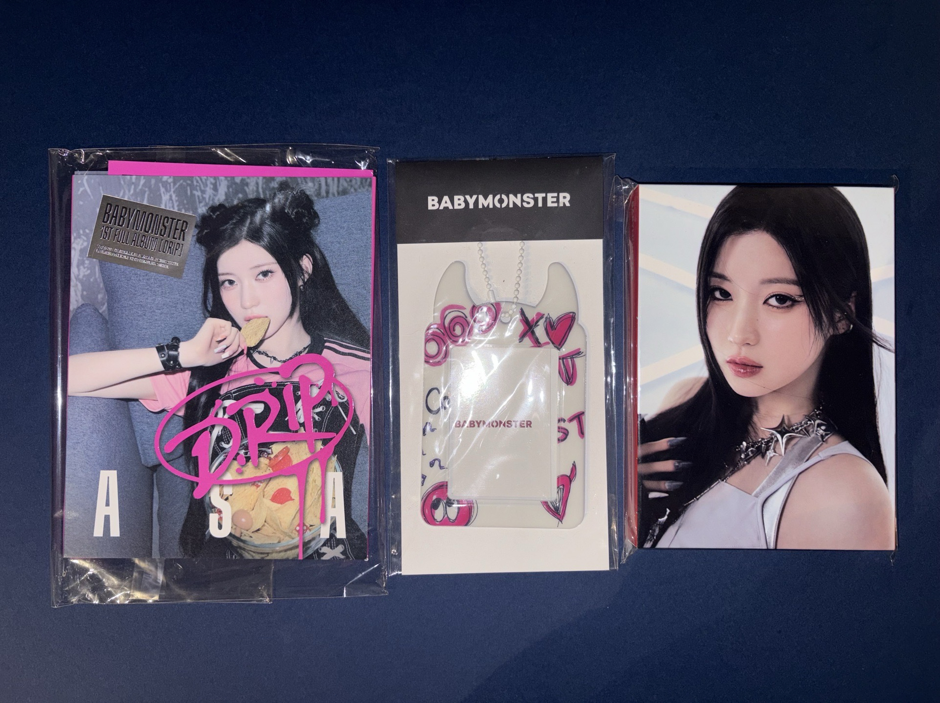 BABYMONSTER ASA絕版卡套小盤