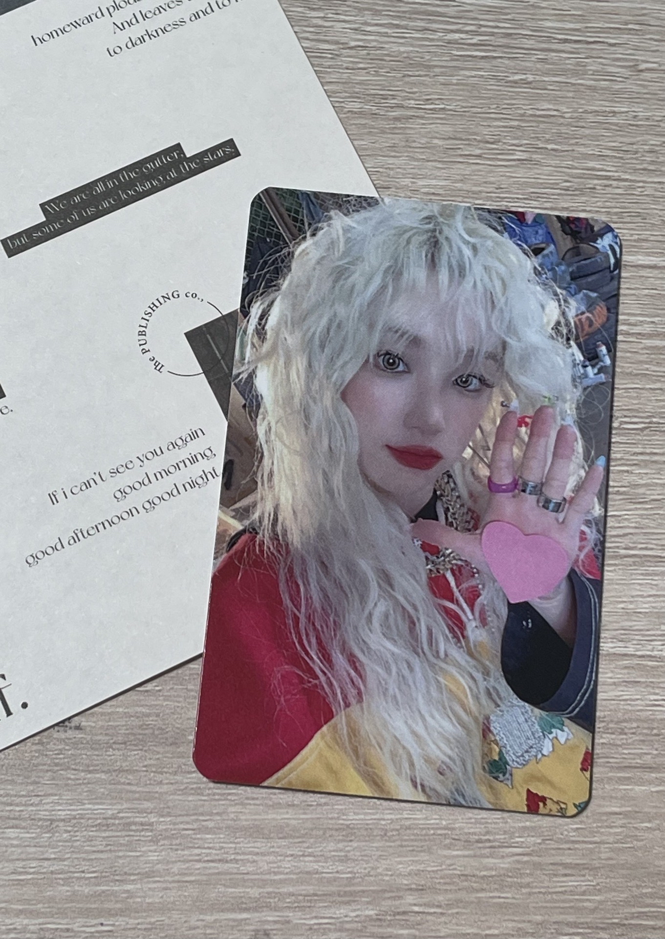 雨琦solo2幸運卡