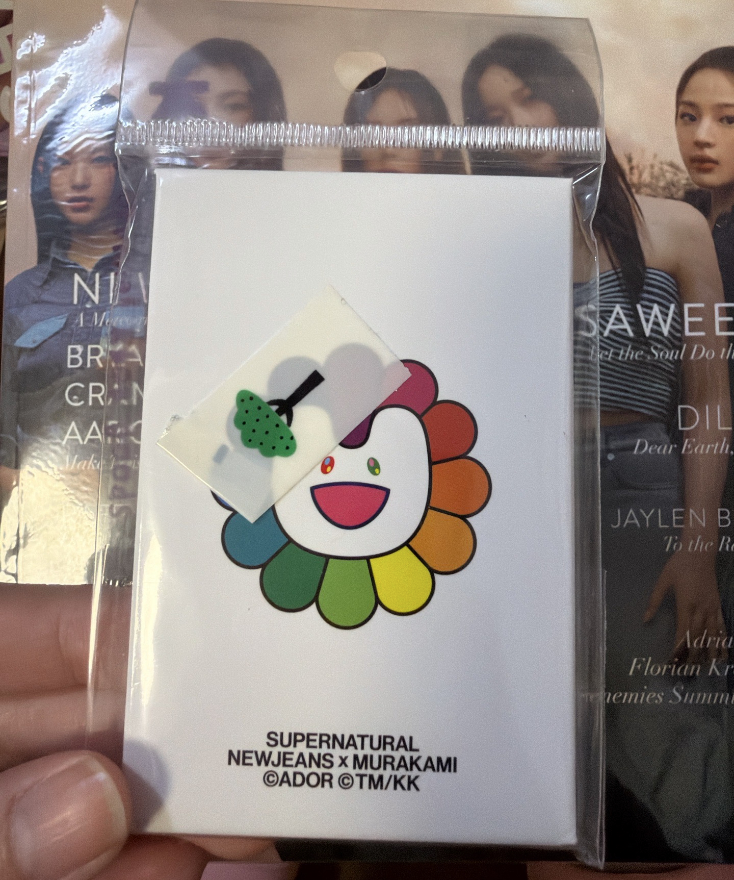 💕new jeans隨機卡包 白版