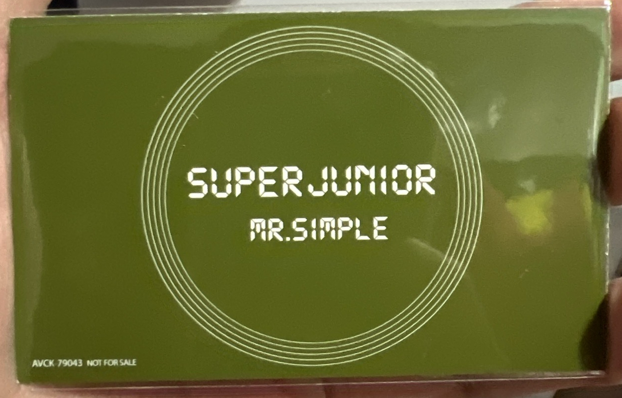 藝聲 me.simple 單曲卡