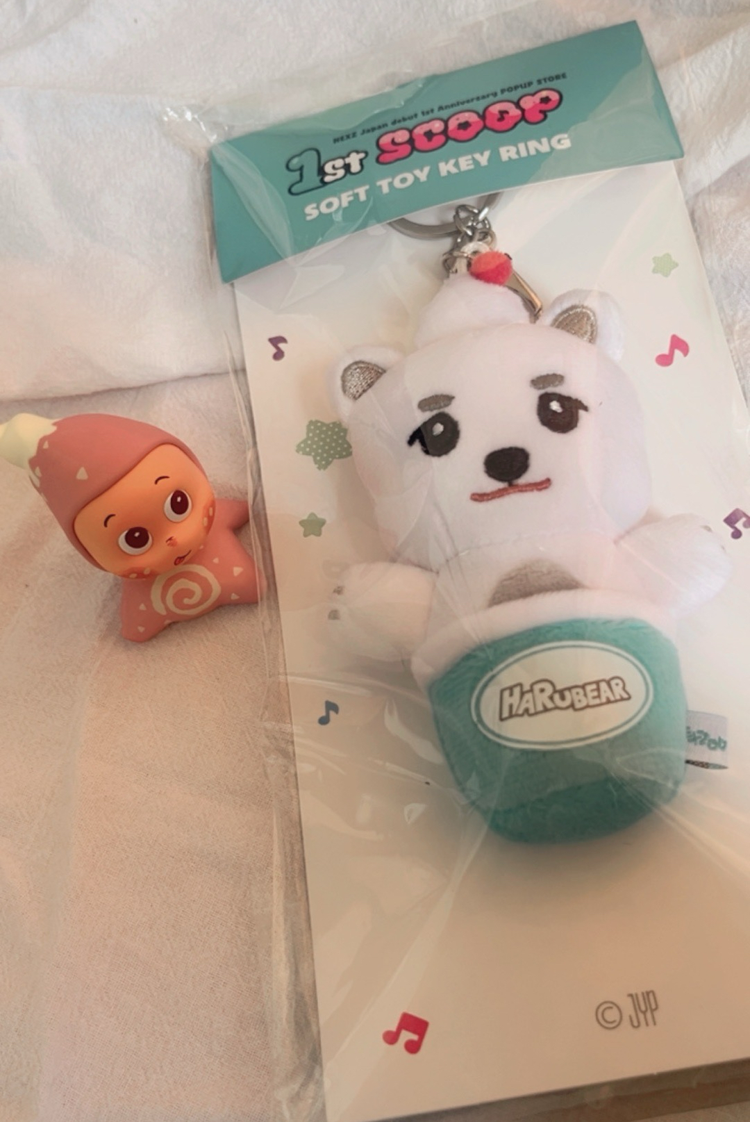 1st.scoop/HARUBEAR鑰匙圈娃娃