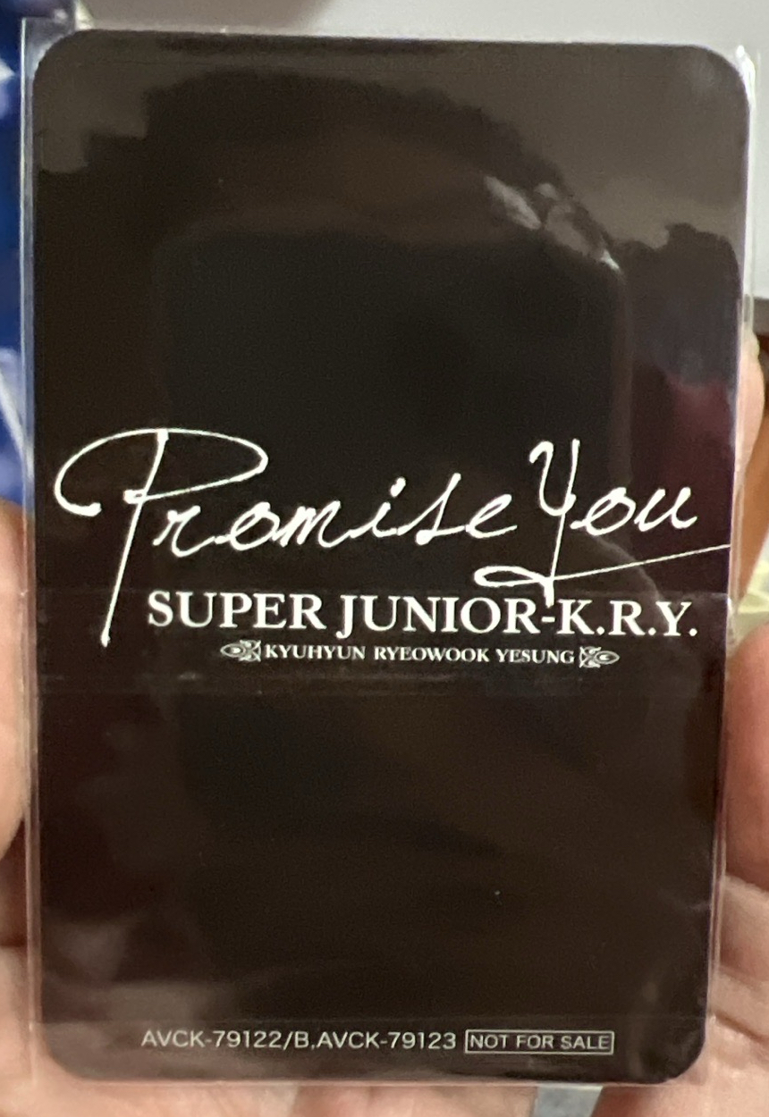 圭賢 KRY日文單曲卡