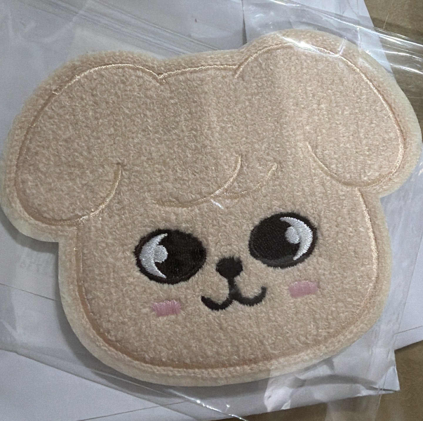 日本 2023 澀谷聖誕快閃店 刺繡杯墊 puppy 玟