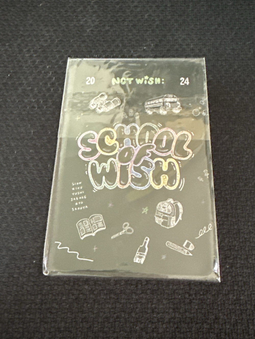 Nct wish Sion school of wish 入場卡