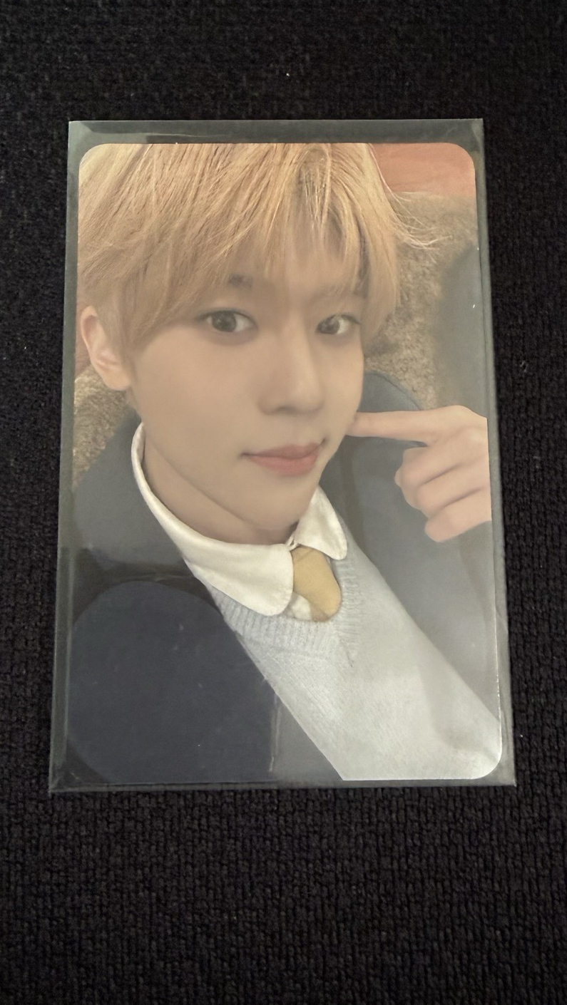 Nct wish Sion Knpops 特典卡