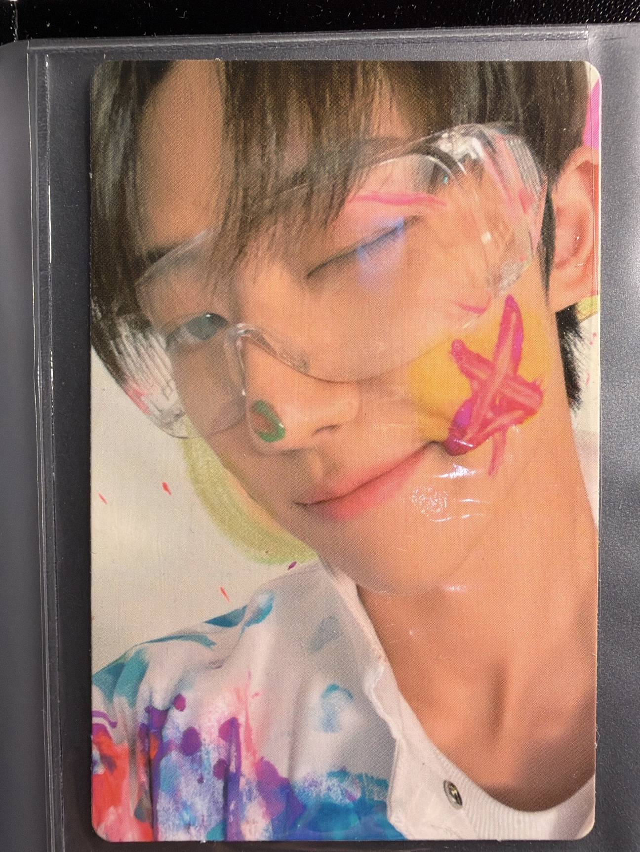 SEVENTEEN THE 8 徐明浩 FACE THE SUN 油彩卡 克拉盤專卡 