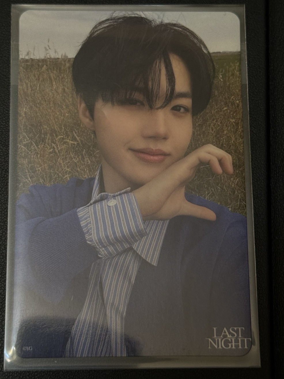 Treasure 金道榮 Doyoung Last night滿額卡/卡盒卡/護照夾卡