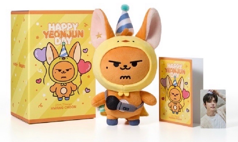 TXT 崔然竣 黃春 生日禮