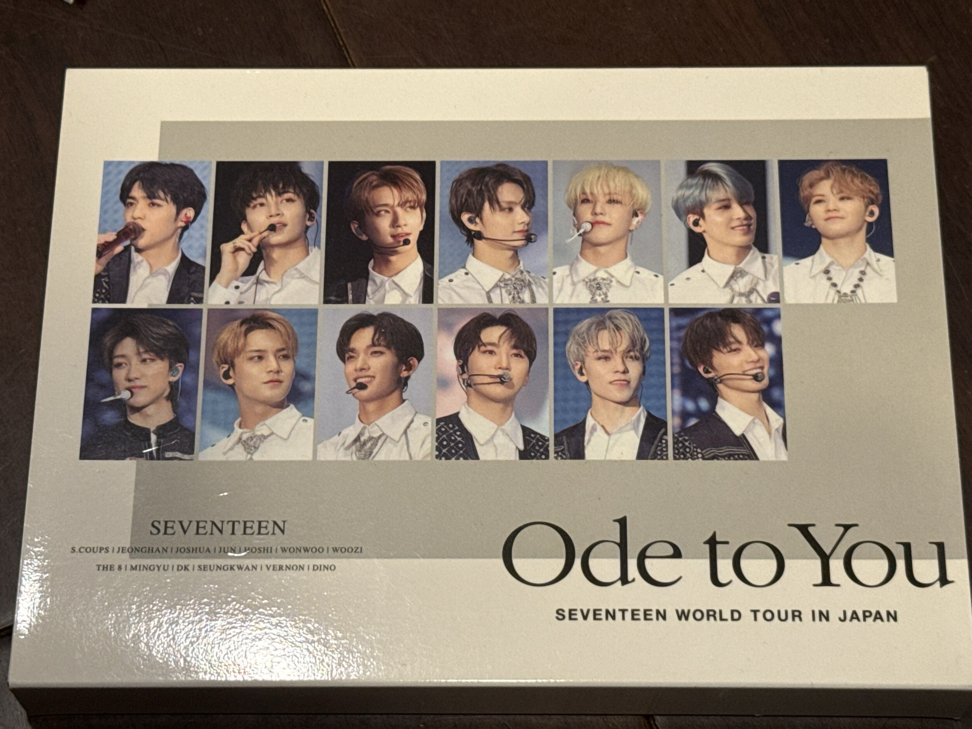 SEVENTEEN 2019 ode to you dvd