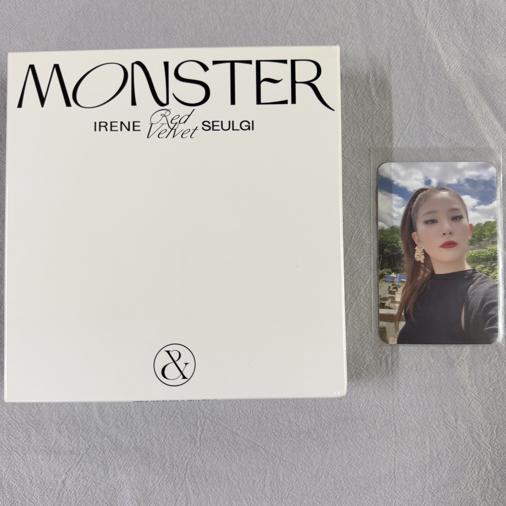 Irene & Seulgi(Red Velvet) MONSTER 專輯 MIDDLE NOTE VER. 瑟琪 小卡