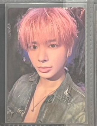 粉髮深V電子專卡