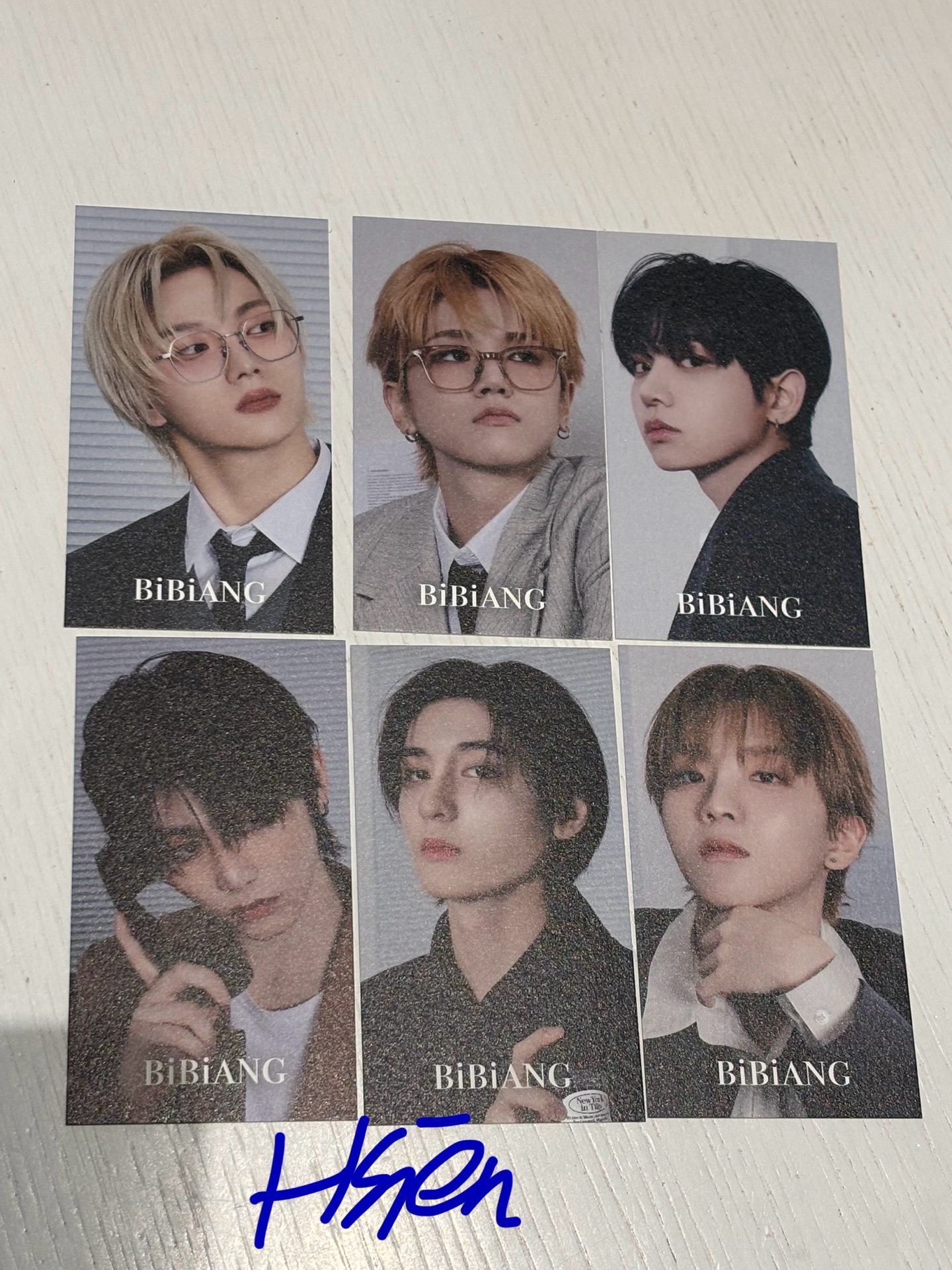 BiBiANG日本澀谷快閃店滿額卡（一套）