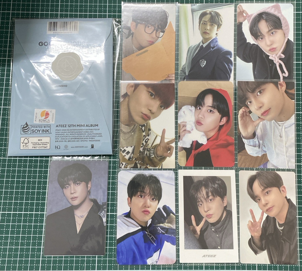 ATEEZ 小盤 鍾浩 小紅帽 貓耳  POCA 未拆專