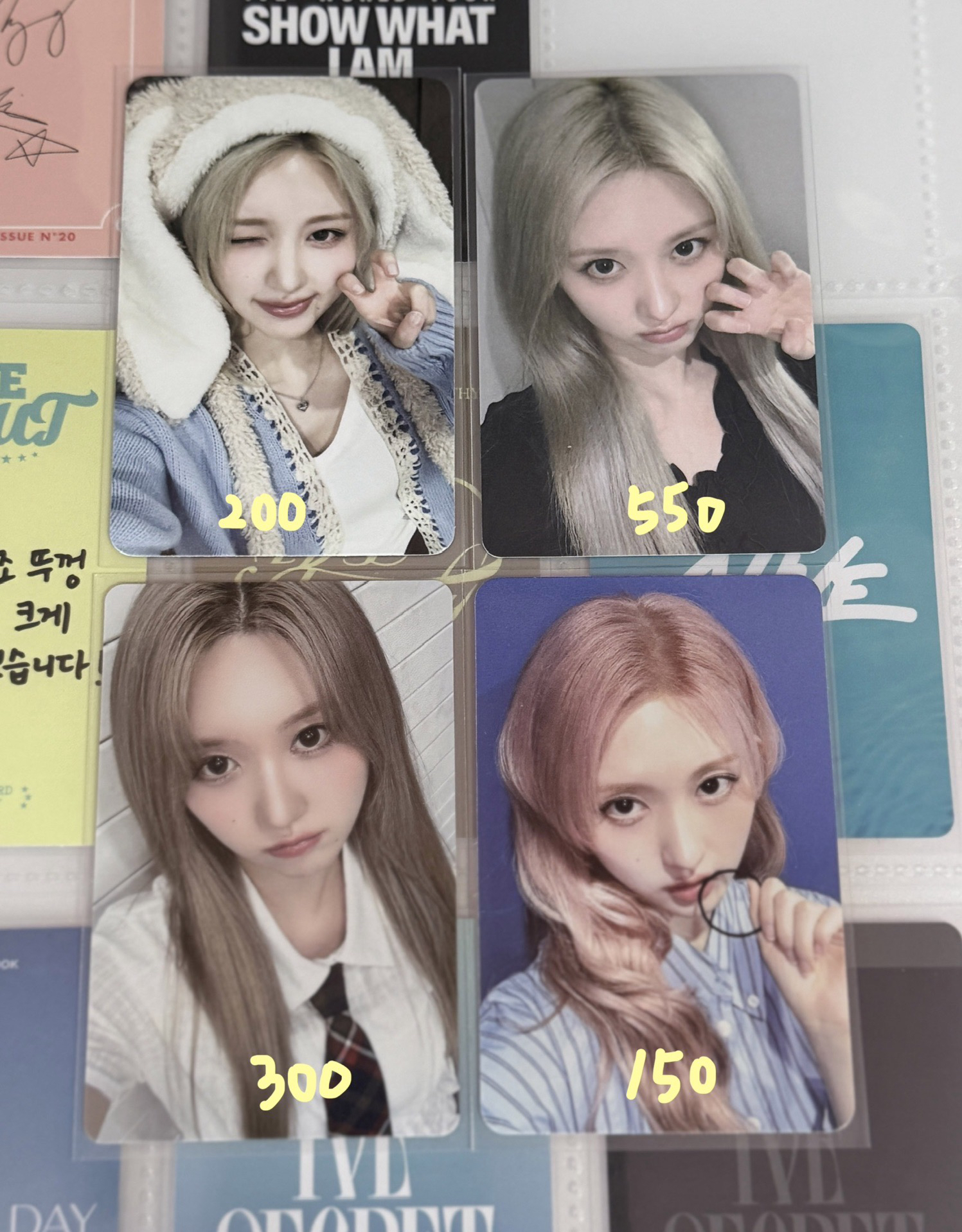 ive員/秋小熱小貴卡