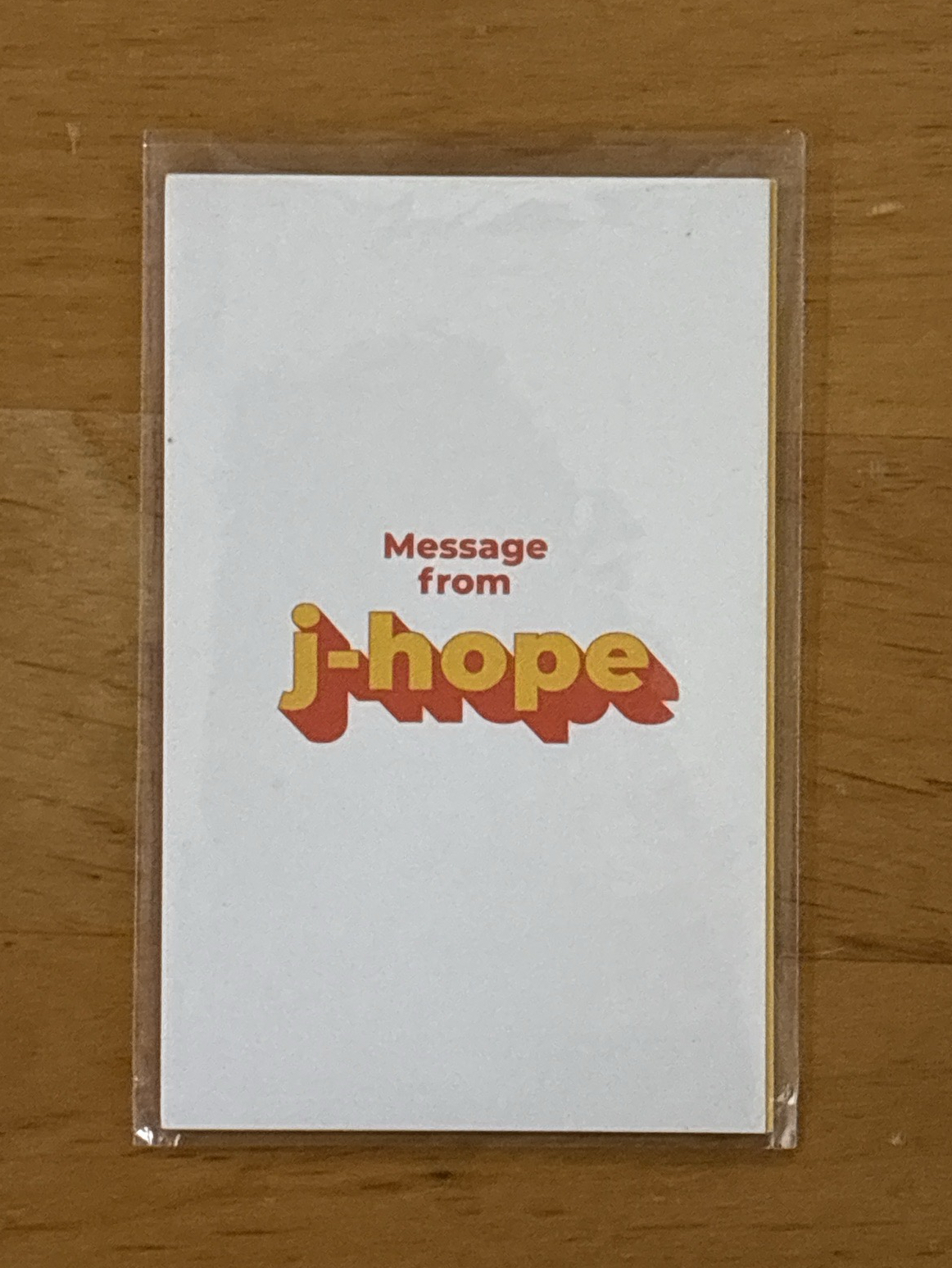 j-hope Butter🧈 訊息卡