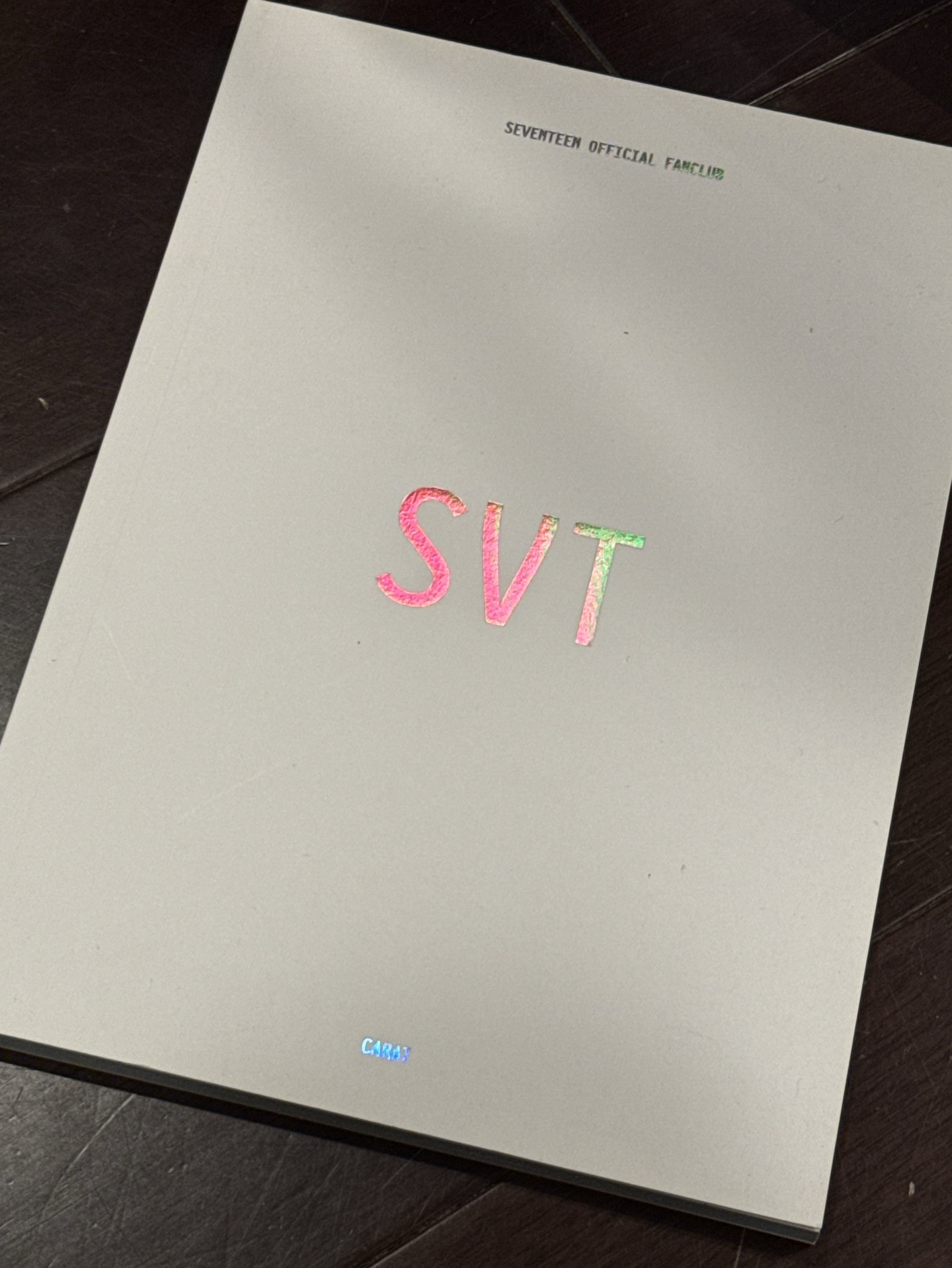 SEVENTEEN 3期會員禮 寫真書