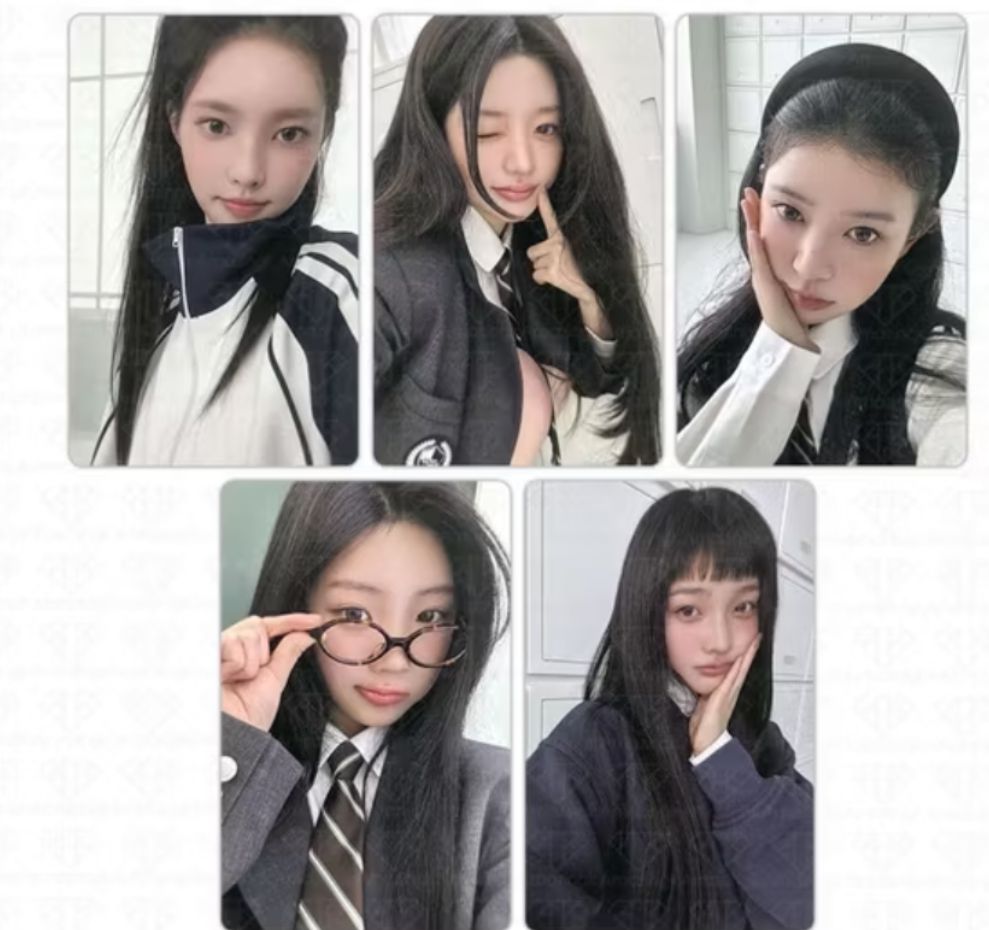 ILLIT SUPER REAL ME HELLOLIVE 特典卡 一套