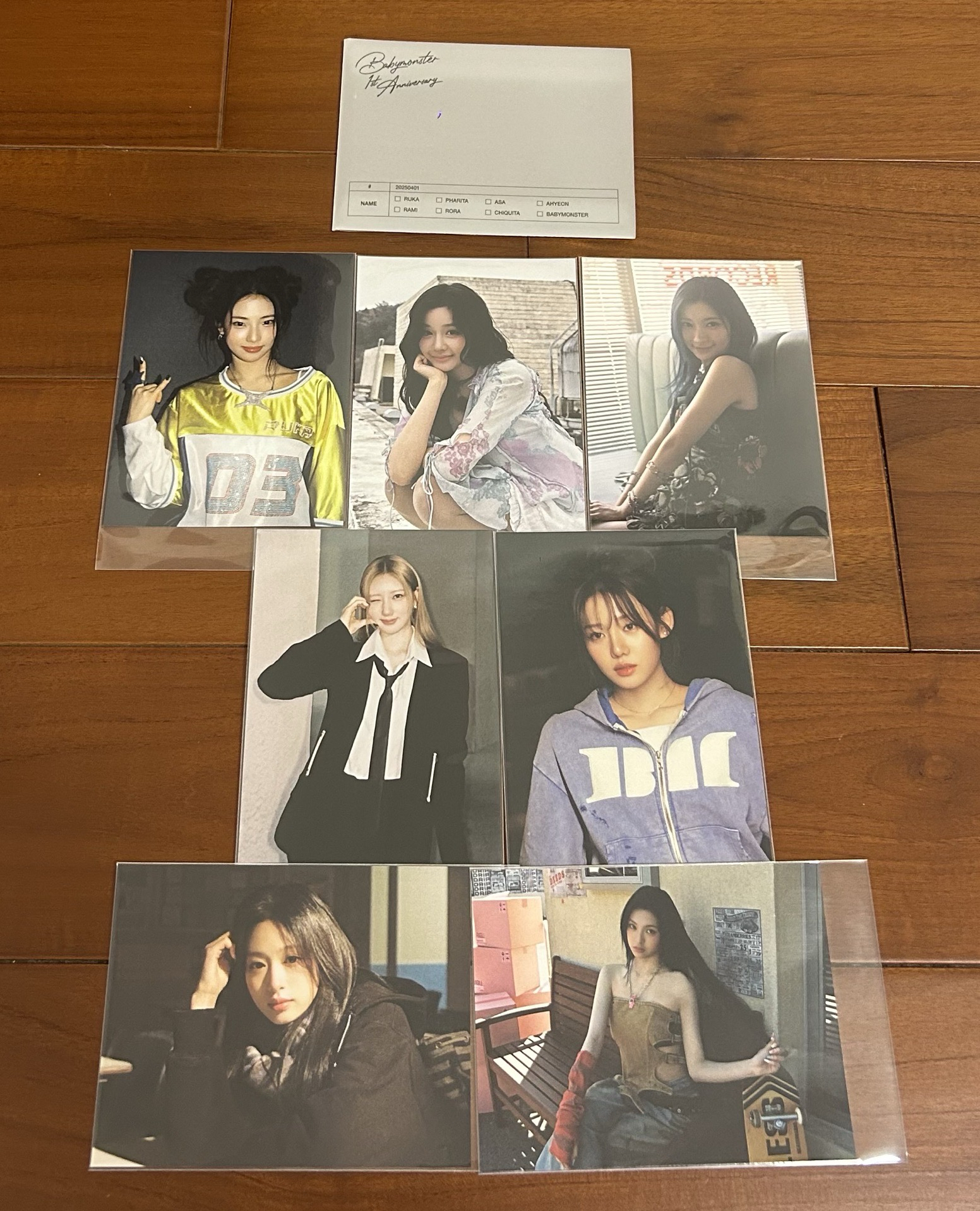 一週年寫真書 明信片 