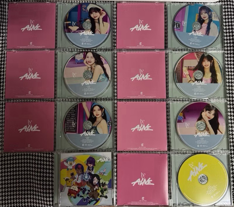 【現貨8張套出】IVE 日專 ALIVE 寶可夢 全員 CD 專輯