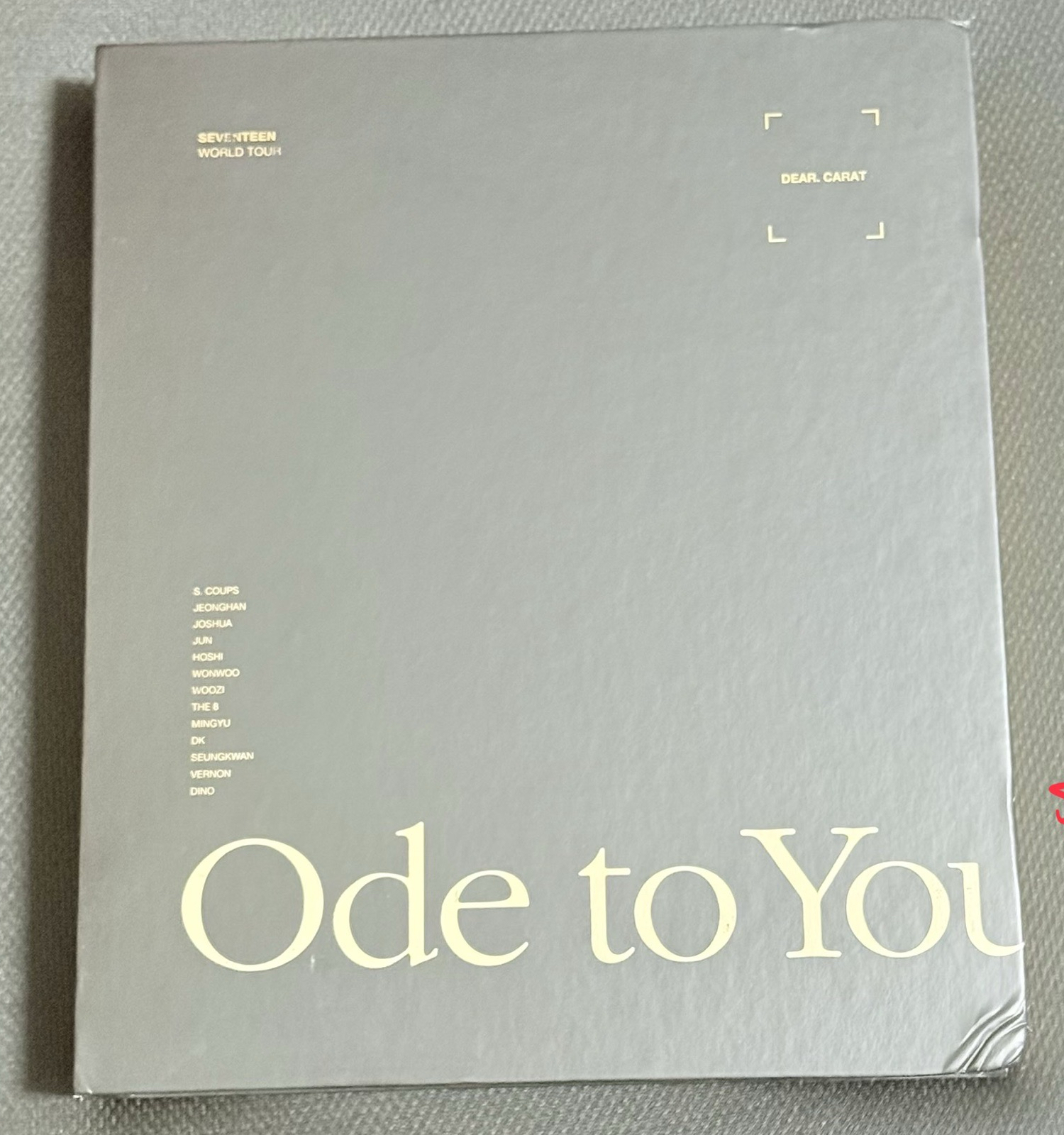 ode to you dvd(綁$100）