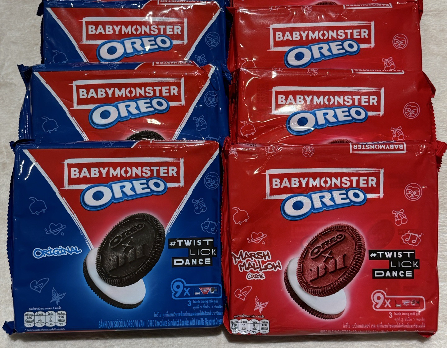 Oreo聯名 全新未拆（每包皆有小卡）