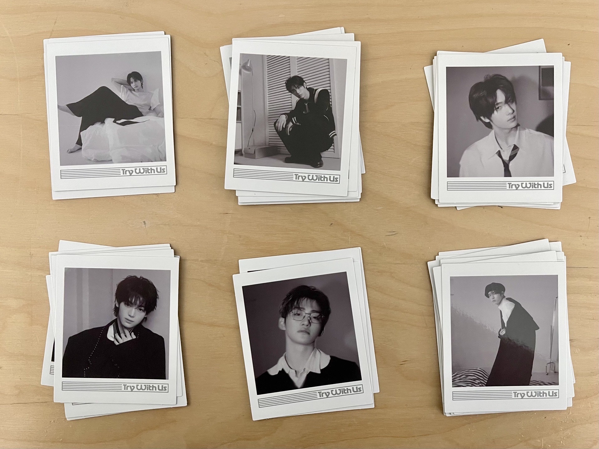 TWS迷三 Boy版專輯 拍立得配置