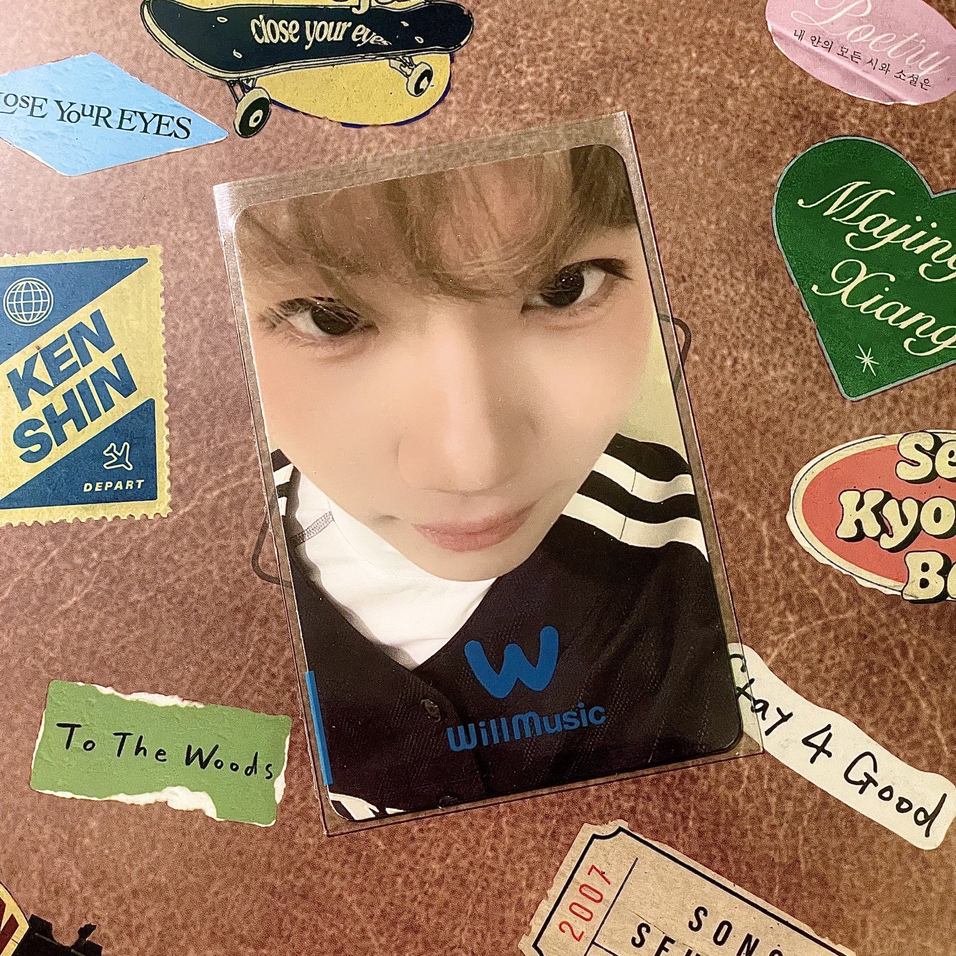 現貨｜CLOSE YOUR EYES 台北簽售卡 櫻田健真