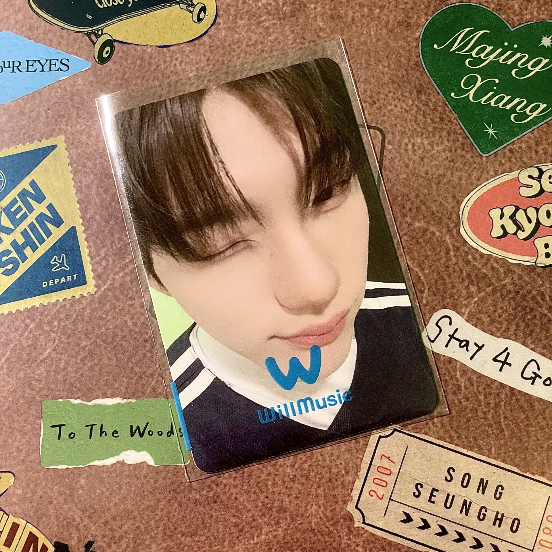 現貨｜CLOSE YOUR EYES 台北簽售卡 徐竟培