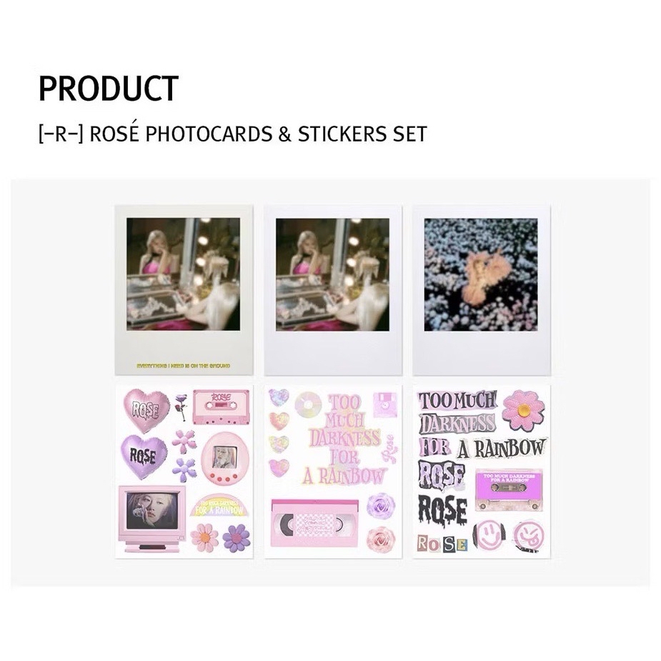 rolo絕版周邊 拍立得貼紙組