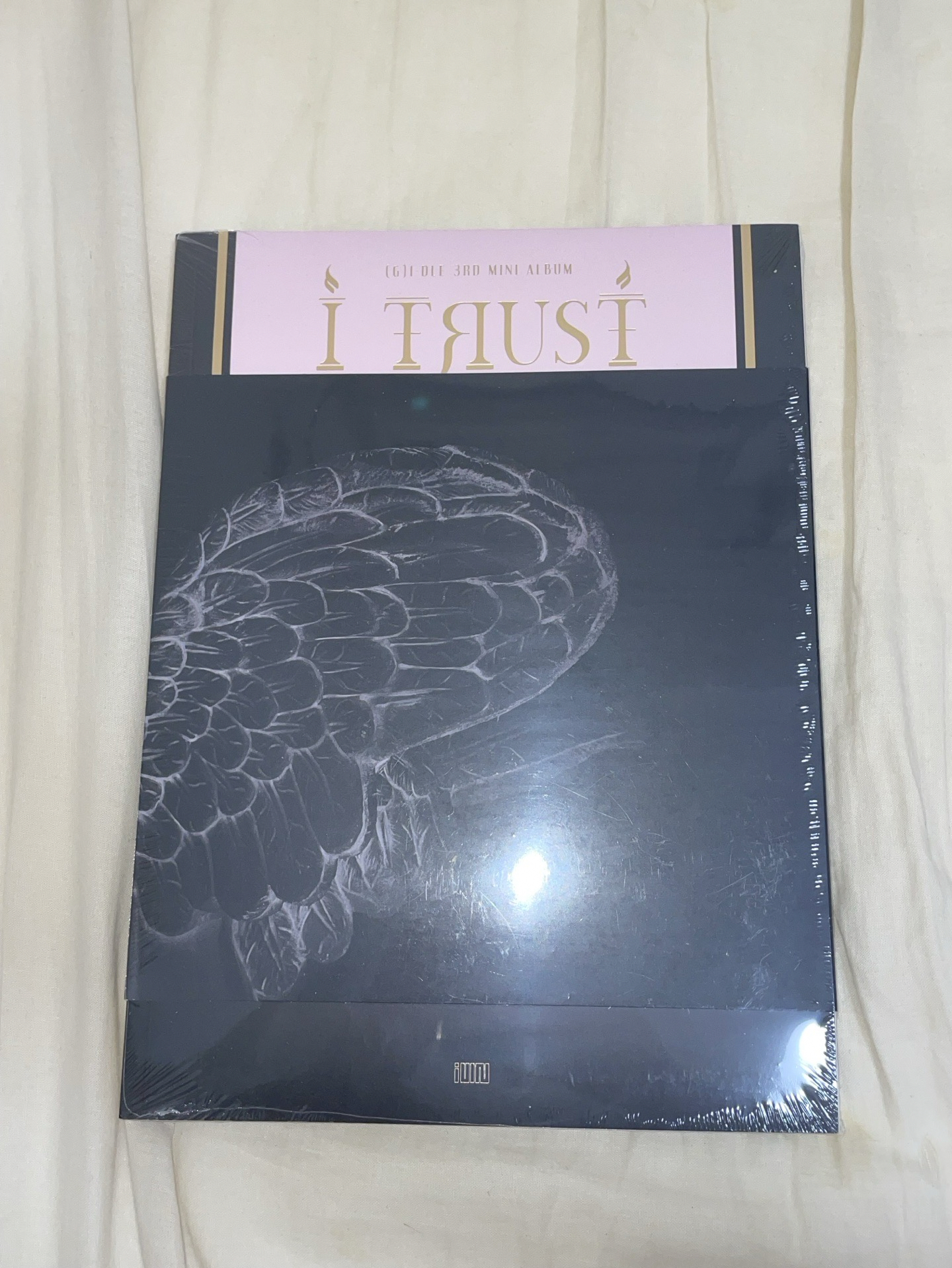 I-DLE 迷三 i trust 黑版 未拆專